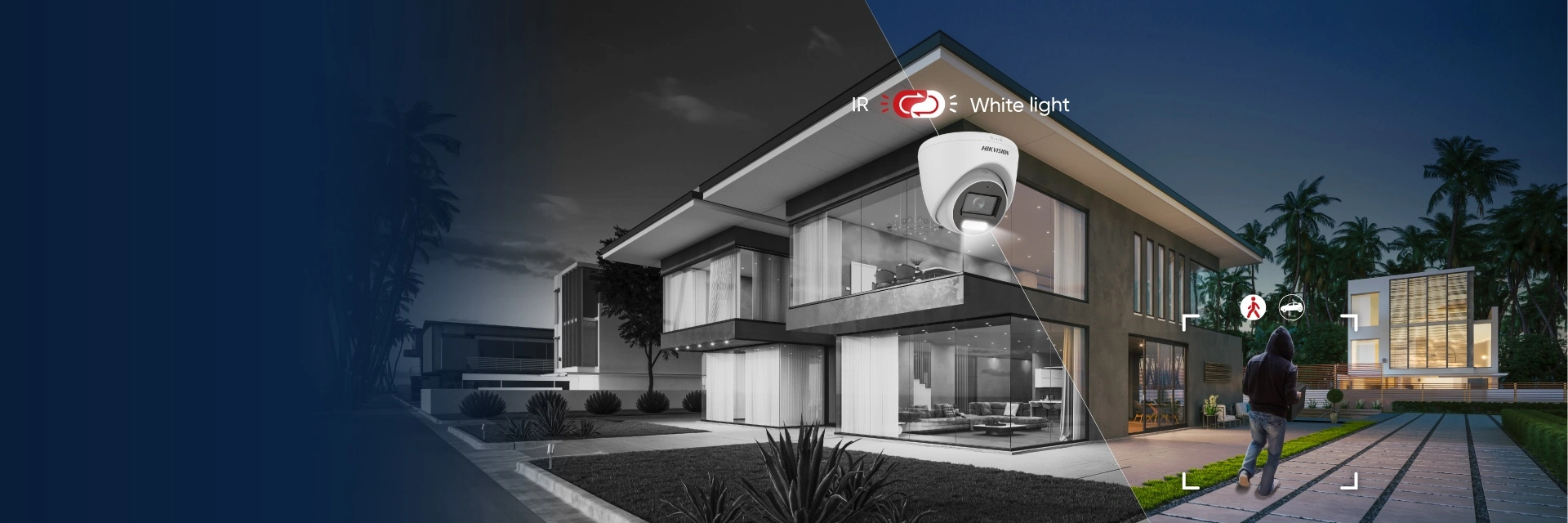 Hikvision 4 IP Cameras Package Color Vision - Image 2