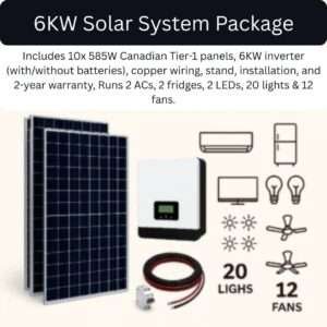 6KW Solar System Package